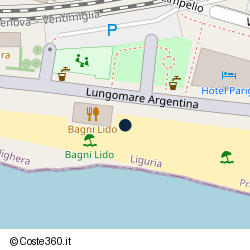 Posizione approssimativa di Lido Beach