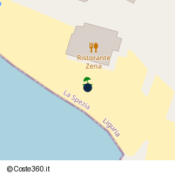 Posizione approssimativa di Zena Mare