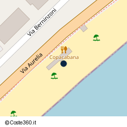 Posizione approssimativa di Bagni Santa Teresa
