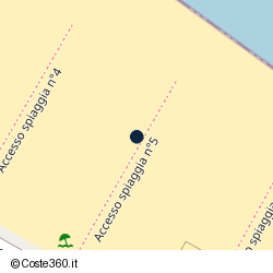Posizione approssimativa di Lido Calimero