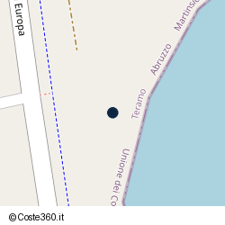 Posizione approssimativa di Lido 67 - Villa Truentum