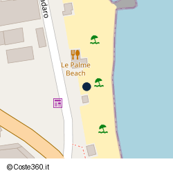 Posizione approssimativa di Bagni Altamarea