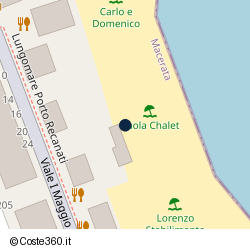 Posizione approssimativa di Il Chiringuito
