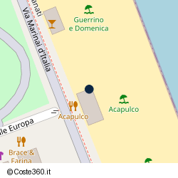 Posizione approssimativa di Acapulco Ristorante Sushi