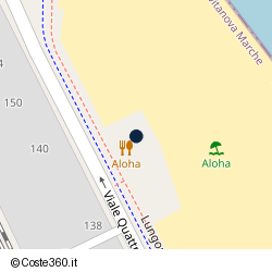 Posizione approssimativa di Aloha Beach