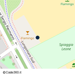 Posizione approssimativa di Flamingo Lounge Bar