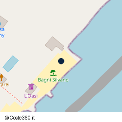 Posizione approssimativa di Bagni Silvano Diano Marina
