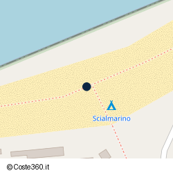 Posizione approssimativa di Sottovento Beach Bar & Lounge
