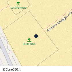 Posizione approssimativa di Lido Il Delfino