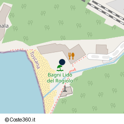 Posizione approssimativa di Baia Del Rogiolo - Ristorante