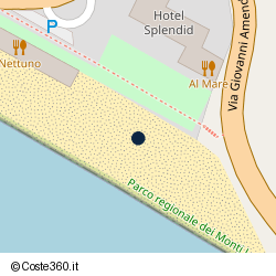 Posizione approssimativa di Lido Miramare