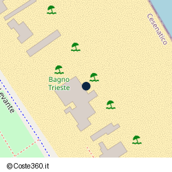 Posizione approssimativa di Bagno Arlecchino 25
