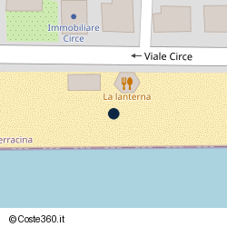 Posizione approssimativa di La Lanterna