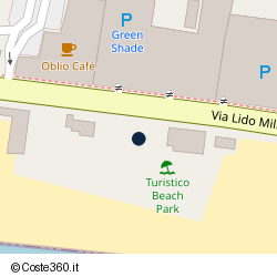Posizione approssimativa di Turistico Beach Park