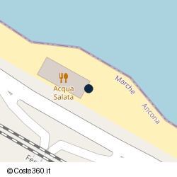 Posizione approssimativa di Acqua Salata Beach Restaurant