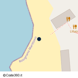 Posizione approssimativa di Circolo Nautico Lillatro