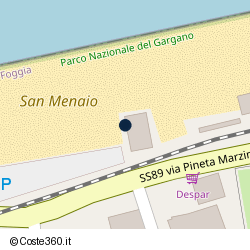 Posizione approssimativa di 2001 beach