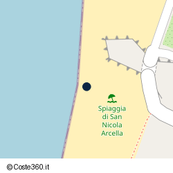Posizione approssimativa di La Roccia Del Sub