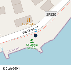 Posizione approssimativa di Sporting Beach