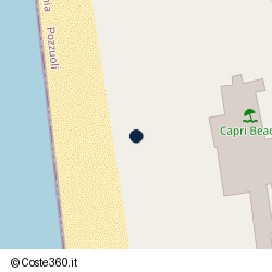 Posizione approssimativa di Capri Beach