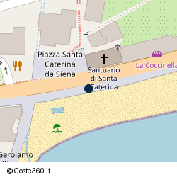 Posizione approssimativa di Bagni San Domenico Beach Club