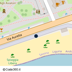 Posizione approssimativa di Bagni Franco