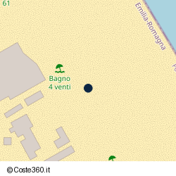 Posizione approssimativa di Vally 57-58