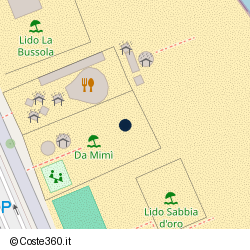 Posizione approssimativa di Lido Da Mimì