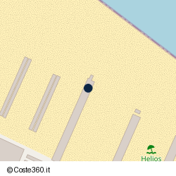 Posizione approssimativa di Spiaggia Helios