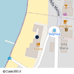 Posizione approssimativa di Osteria Di Mare Il Faro