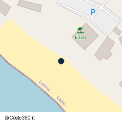 Posizione approssimativa di Eden Resort