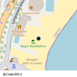 Posizione approssimativa di Ristorante Grecale