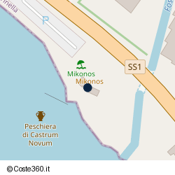 Posizione approssimativa di Mikonos