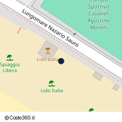Posizione approssimativa di Lido Italia
