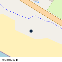 Posizione approssimativa di Lido Azzurro