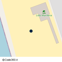 Posizione approssimativa di Lido Marilena