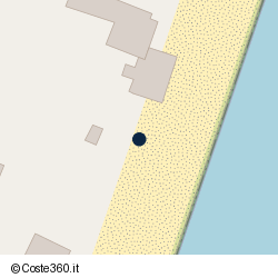Posizione approssimativa di Lido Giardino Monsignore Beach