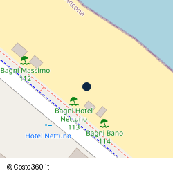 Posizione approssimativa di Hotel Nettuno