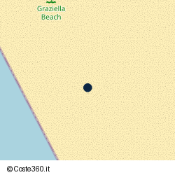 Posizione approssimativa di Graziella Beach Spiaggia