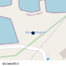 Posizione approssimativa di Vallugola Beach Bar