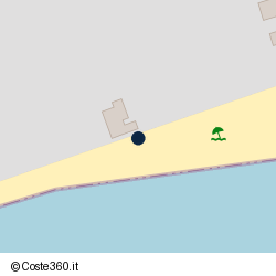 Posizione approssimativa di Lido di Venere