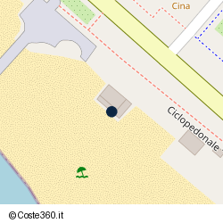 Posizione approssimativa di Hotel Tirreno
