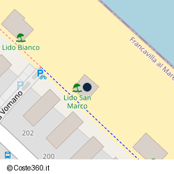 Posizione approssimativa di Lido San Marco