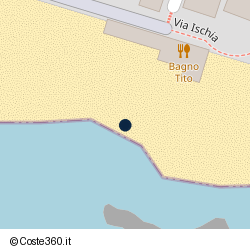 Posizione approssimativa di Bagno Tito - Osteria da Flavia