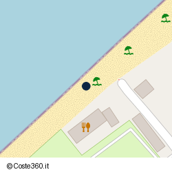 Posizione approssimativa di Marina dell'Isola