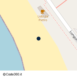 Posizione approssimativa di L'Ancora Ristorante-Bar-Lido