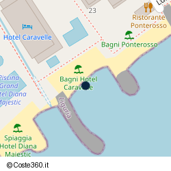 Posizione approssimativa di Hotel Caravelle