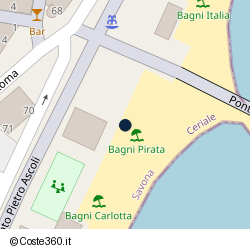 Posizione approssimativa di Bagni Pirata