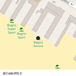 Posizione approssimativa di Bagno Aurora