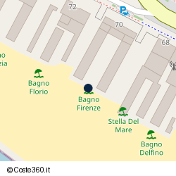 Posizione approssimativa di Bagno Firenze